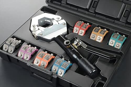 アイウィス(IWISS) 油圧クリンパー かしめ工具 エアコンホース加工に ACホース圧着工具 FS-7842kk 61ee7861