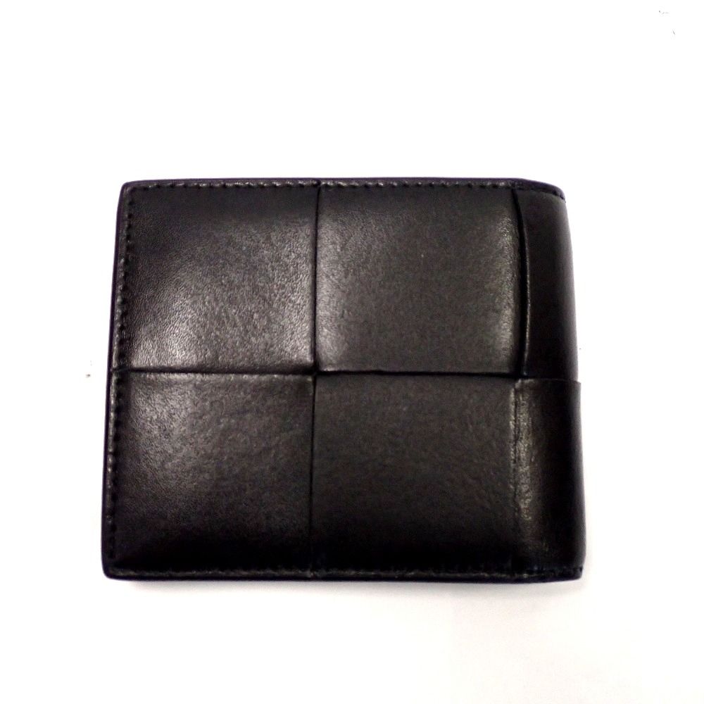 Th1014681 ボッテガヴェネタ 二つ折り財布 カセット マキシイントレ
