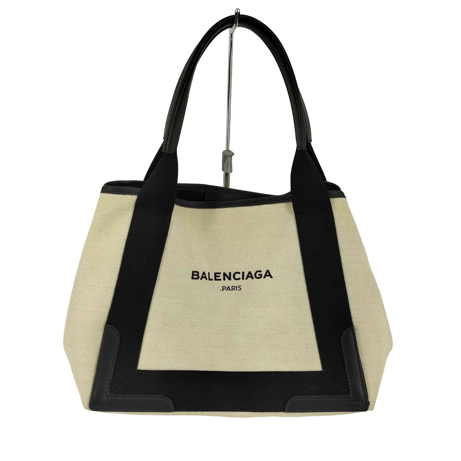バレンシアガ BALENCIAGA ネイビーカバス スモール トートバッグ メンズ 表記無