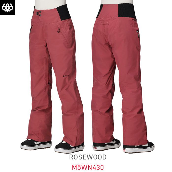 Sサイズのみ スノーウェア パンツ ゴアテックス レディース 25-26 686 GORE-TEX Willow Insulated Pant スノーボード スキー スノボ GTX ROSW