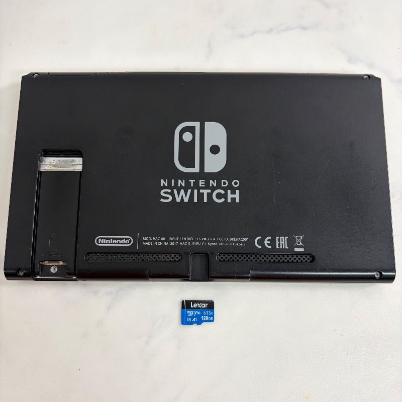【初期化済み】Nintendo Switch HAC-001 本体のみ 2017年製 ブラック 506K