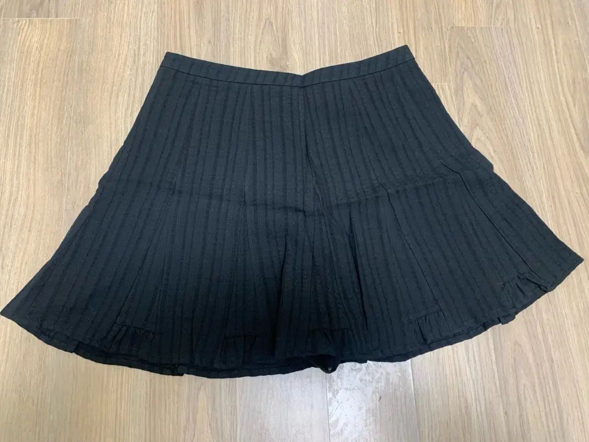 TANNAT スプリット LINE スカート ブラック S