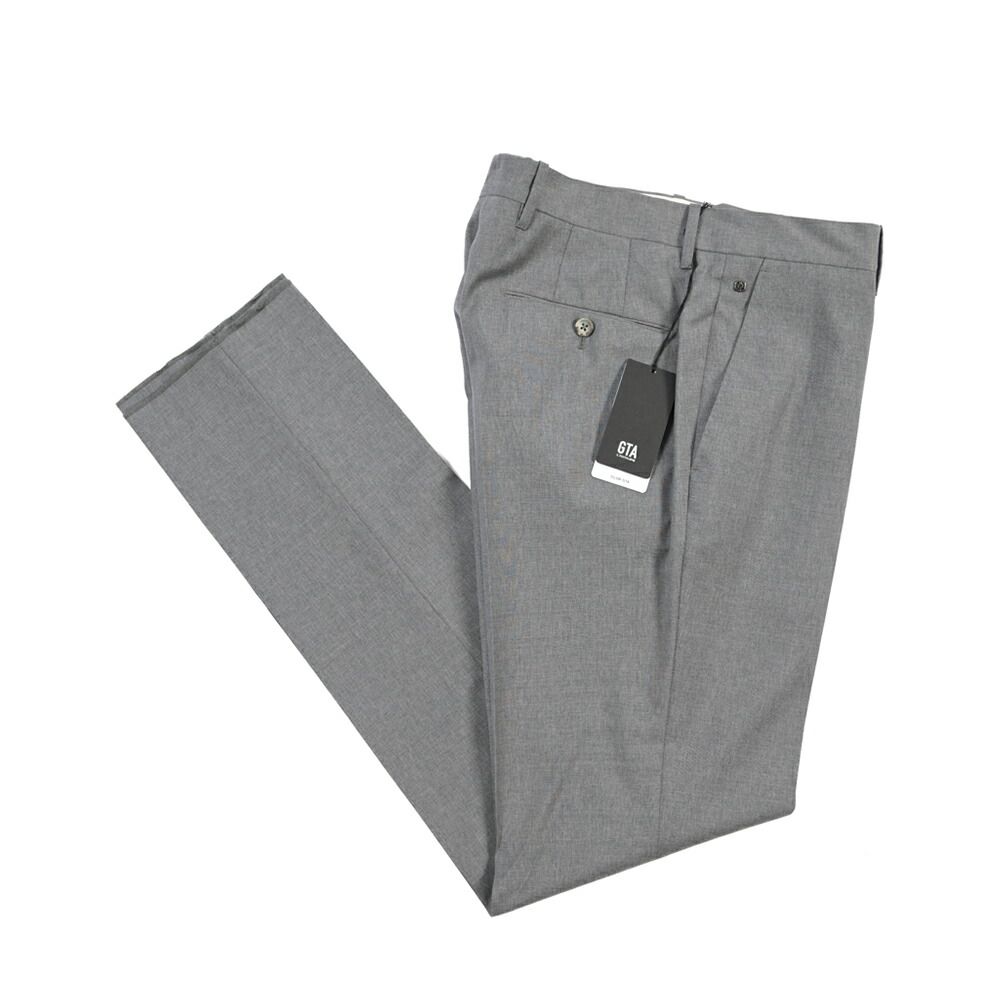 G.T.A.◇48◇アイボリー スリム ストレッチ コットン パンツ