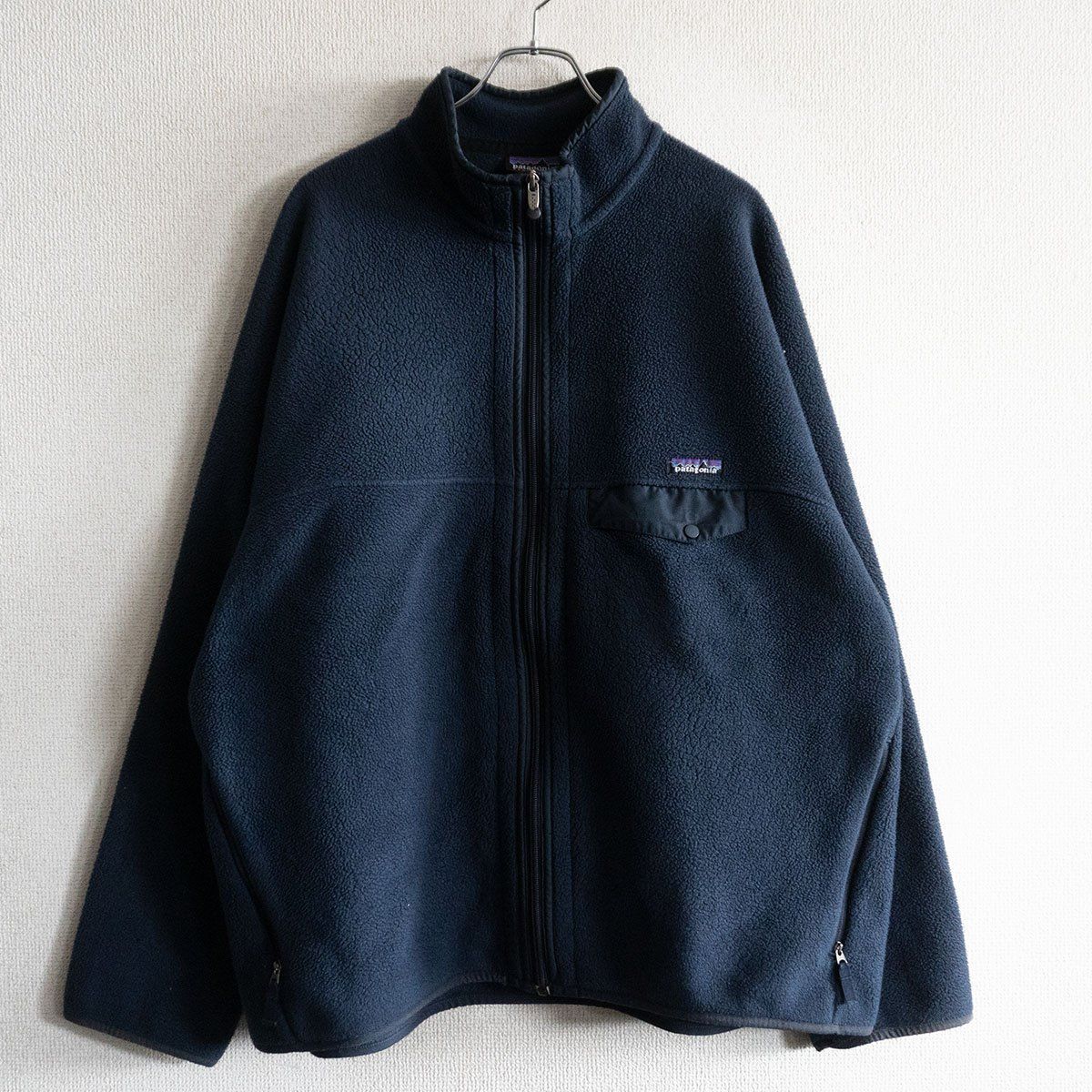 【希少/00s】PATAGONIA【シンチラ フルジップ 25395F9】 XXL パタゴニア フリース ジャケット ネイビー ビッグサイズ 26060246 希少/00s】PATAGONIA【シンチラ フルジップ 25395F9】 XXL パタゴニア