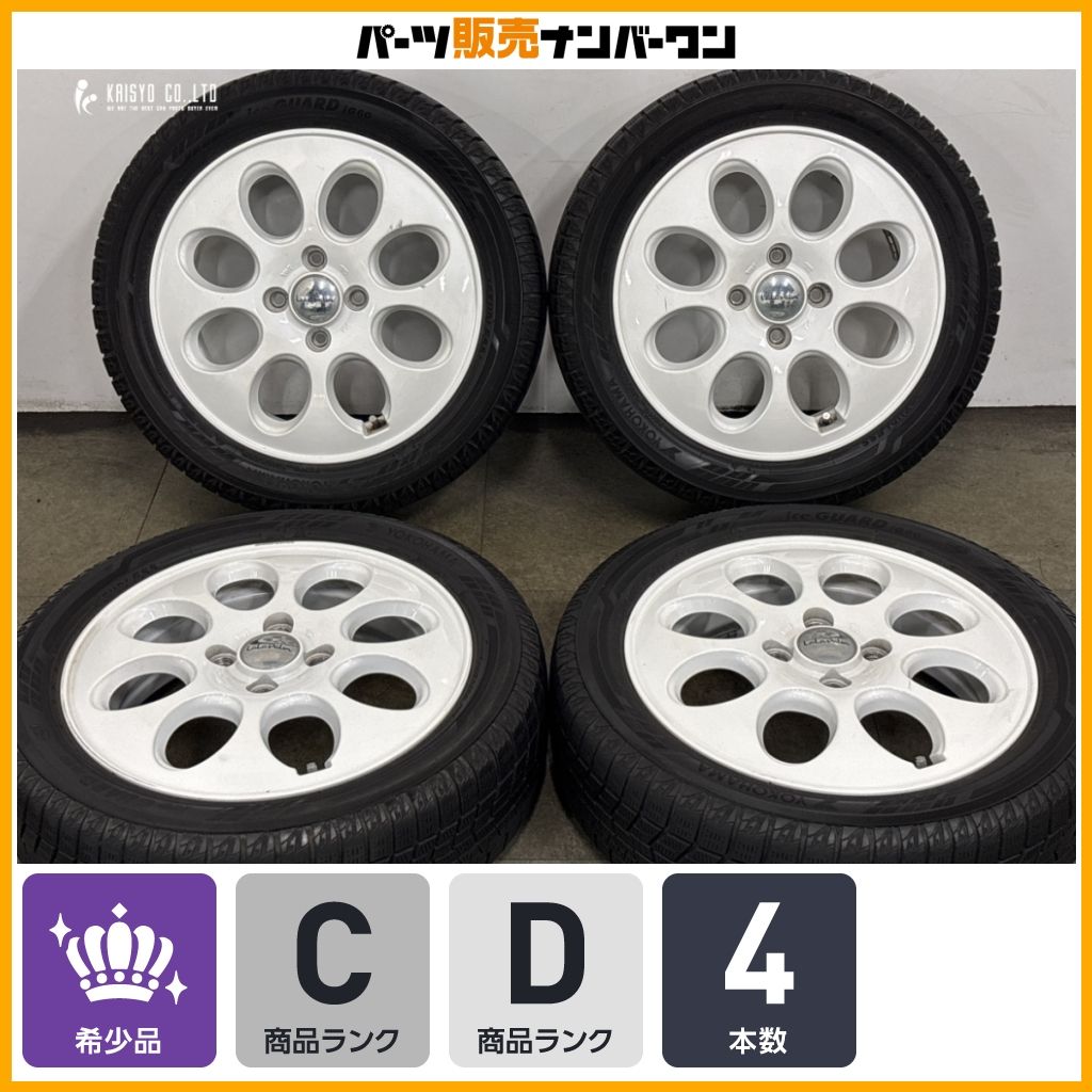 【大人気ホイール】ララパーム オーバル 15in 4.5J +45 PCD100 ヨコハマ アイスガード iG60 165/60R15 ハスラー デリカミニ LaLaPalm Oval