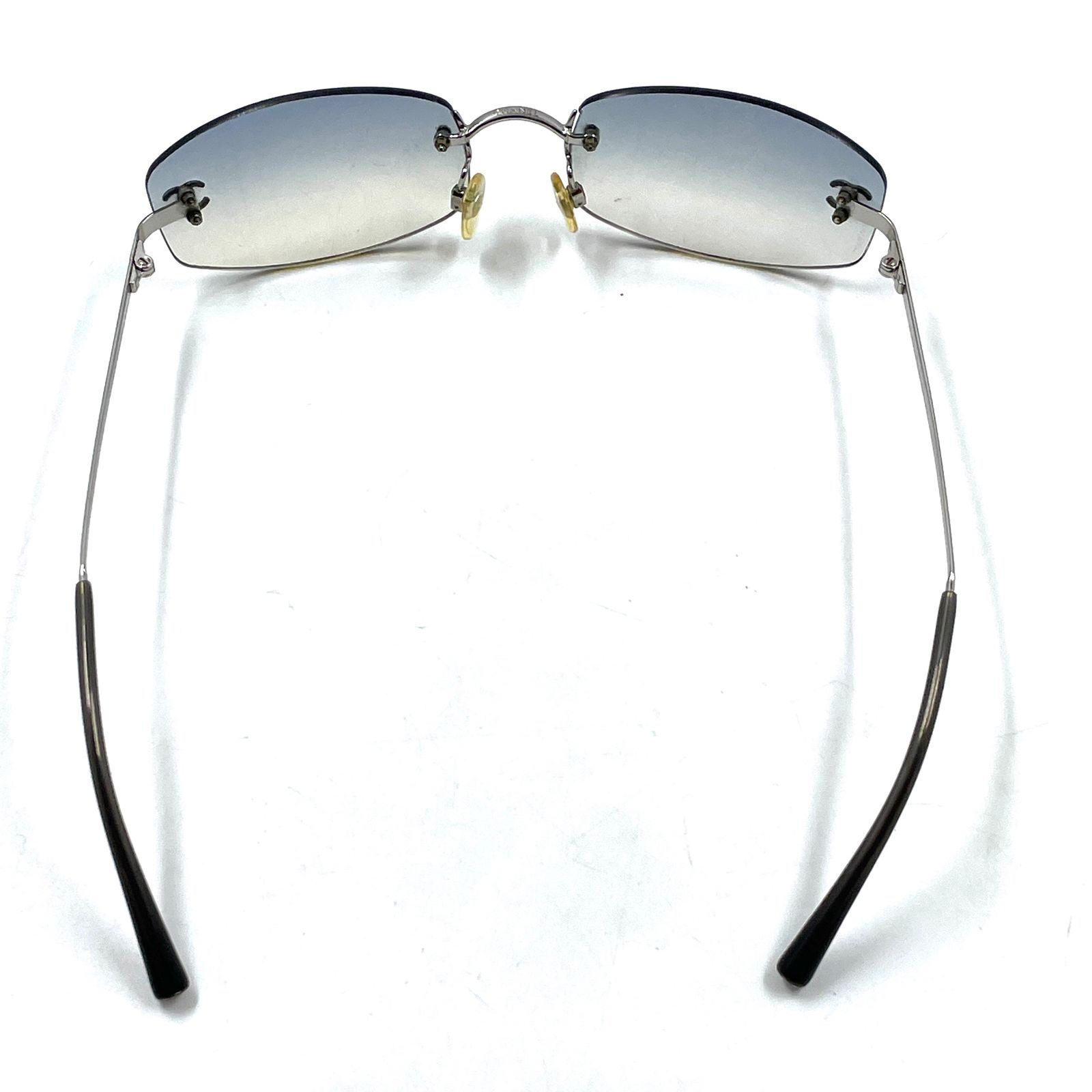 シャネル CHANEL サングラス 4002 c.124/55 54□19 ココマーク ブルー