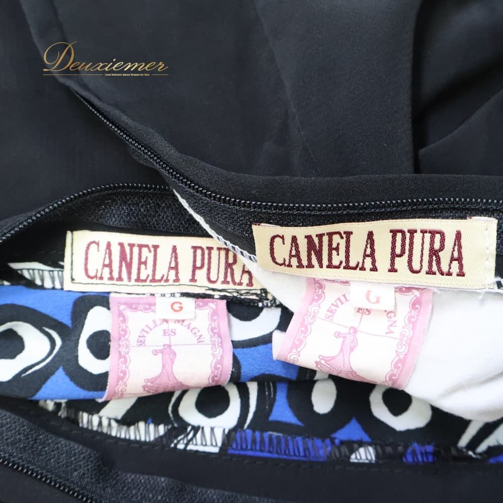 フラメンコ 衣装 CANELA PURA ツーピース セットアップ 上下セット