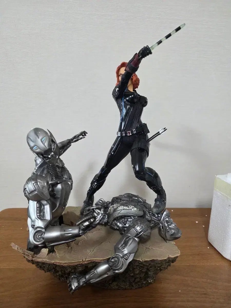マーベルフィギュア アベンジャーズ black widow（ブラックウィドウ） ジオラマ