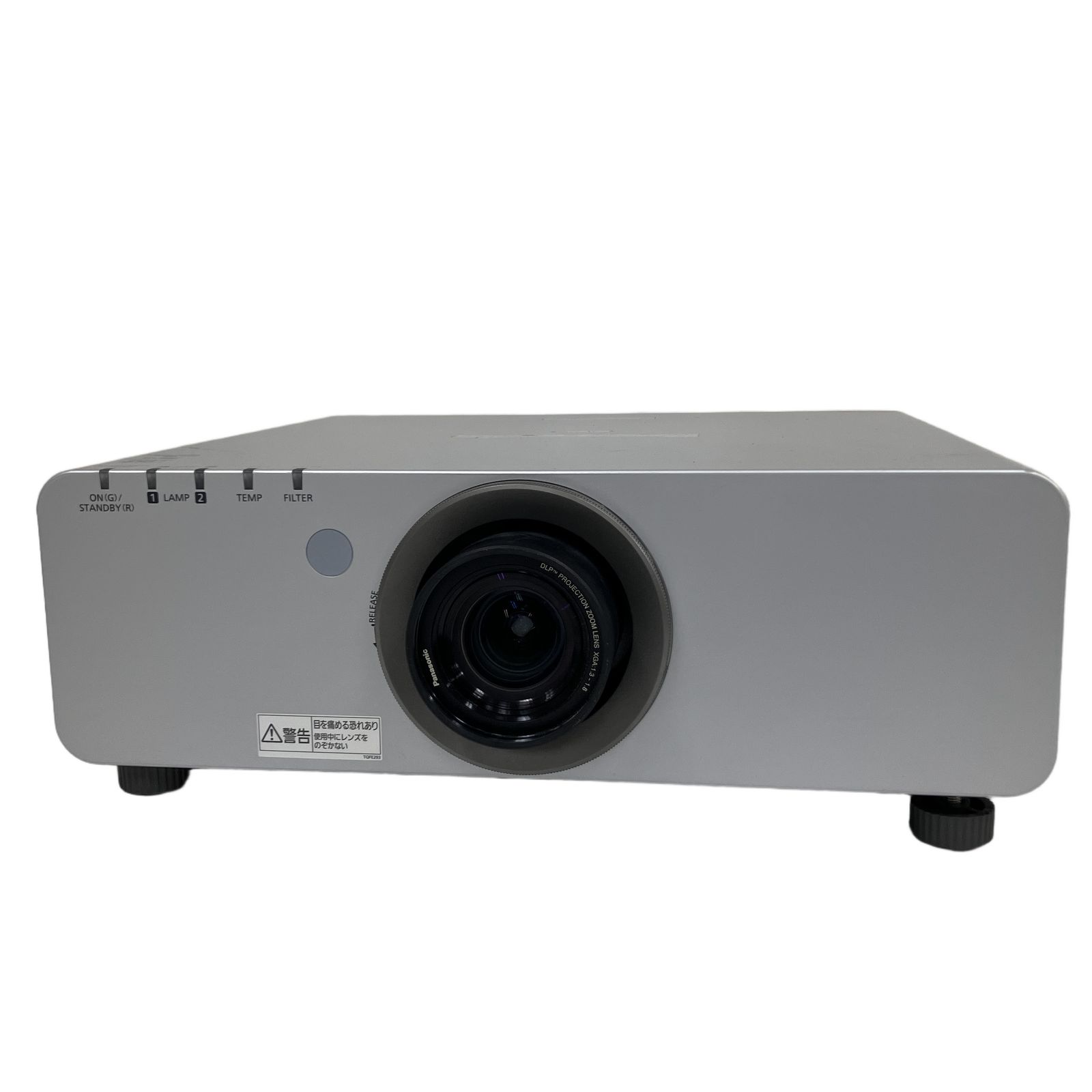 Panasonic PT-DX610S プロジェクター ET-DLE100 レンズ パナソニック 映像機器 中古 O11330256
