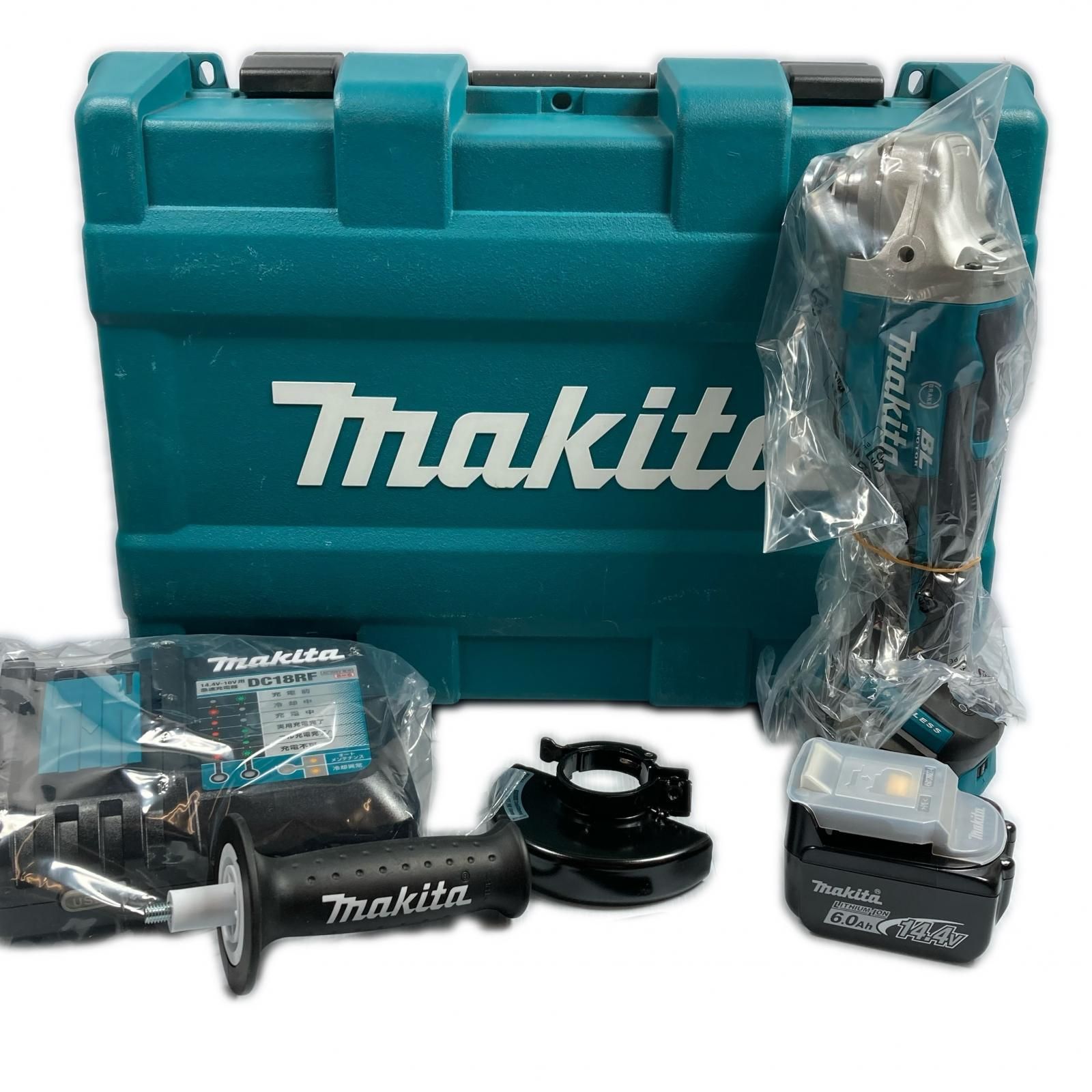 MAKITA マキタ 14V 100mm 充電式ディスクグラインダ GA416D ブルー