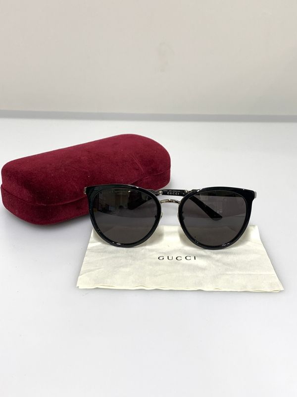 【中古品】 GUCCI グッチ GG0077SK BOSTON SUNGLASSES サングラス アイウェア 【183-260607-AS-2-min】