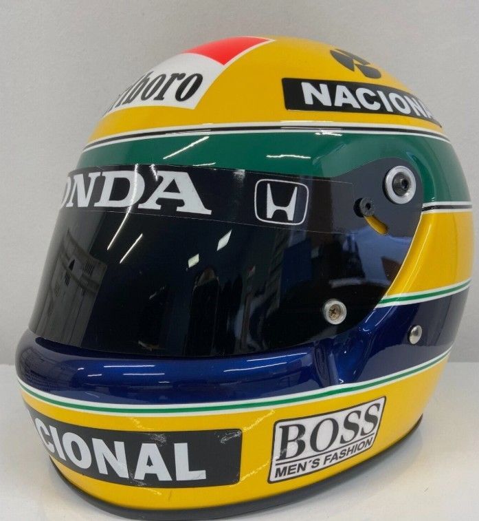 アイルトン・セナ レプリカ 1991年 F1 ヘルメット 等身大サイズ 超レア