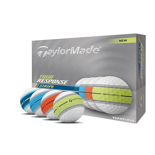 テーラーメイド(TAYLOR MADE) ゴルフボール TMJ25 Tour Resp Stripe NEON YLW JPN dz ツアーレスポンス ストライプma 586b6a57