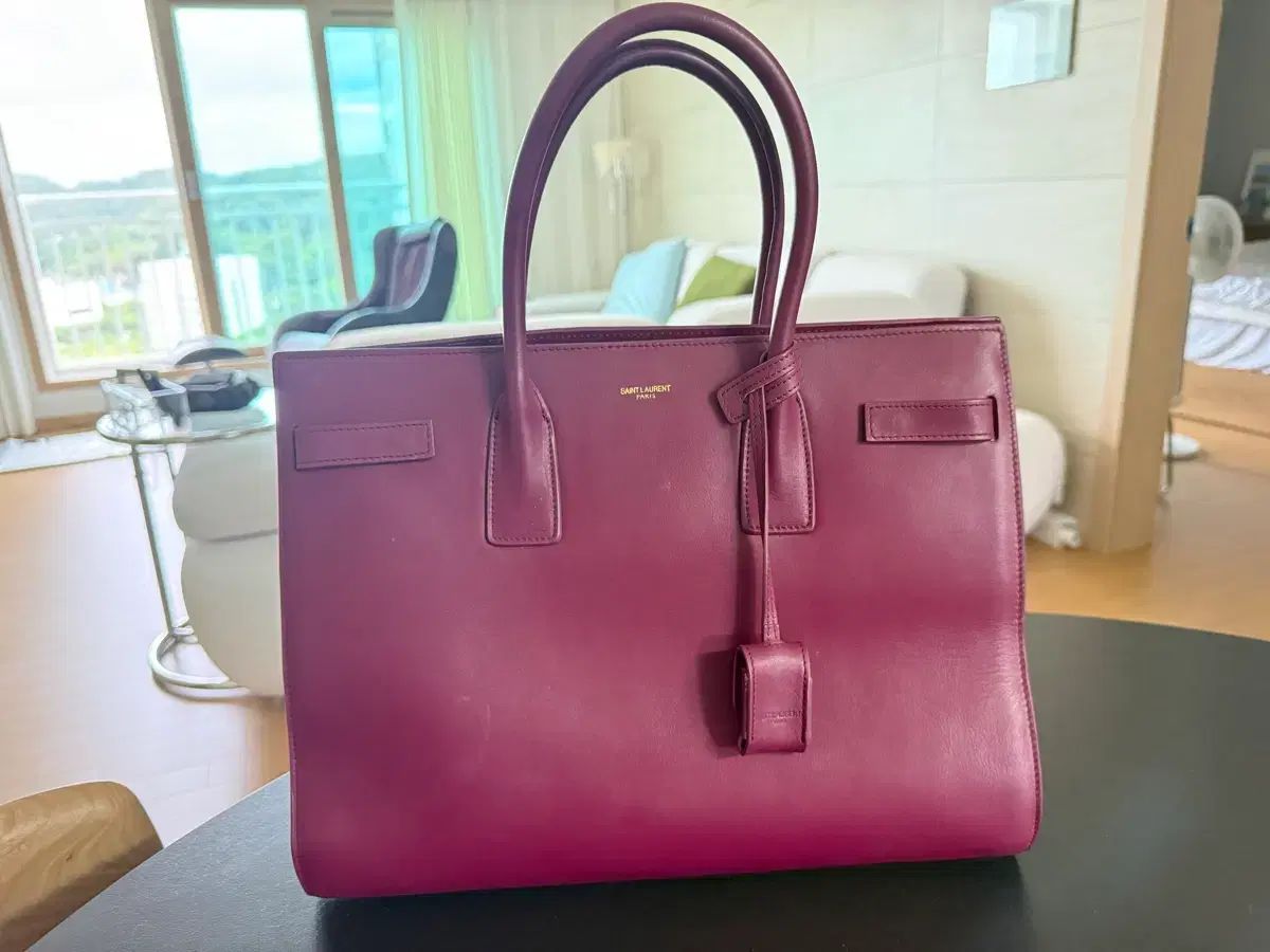 Saint Laurent (サンローラン) バーガンディ サック・ド・ジュール