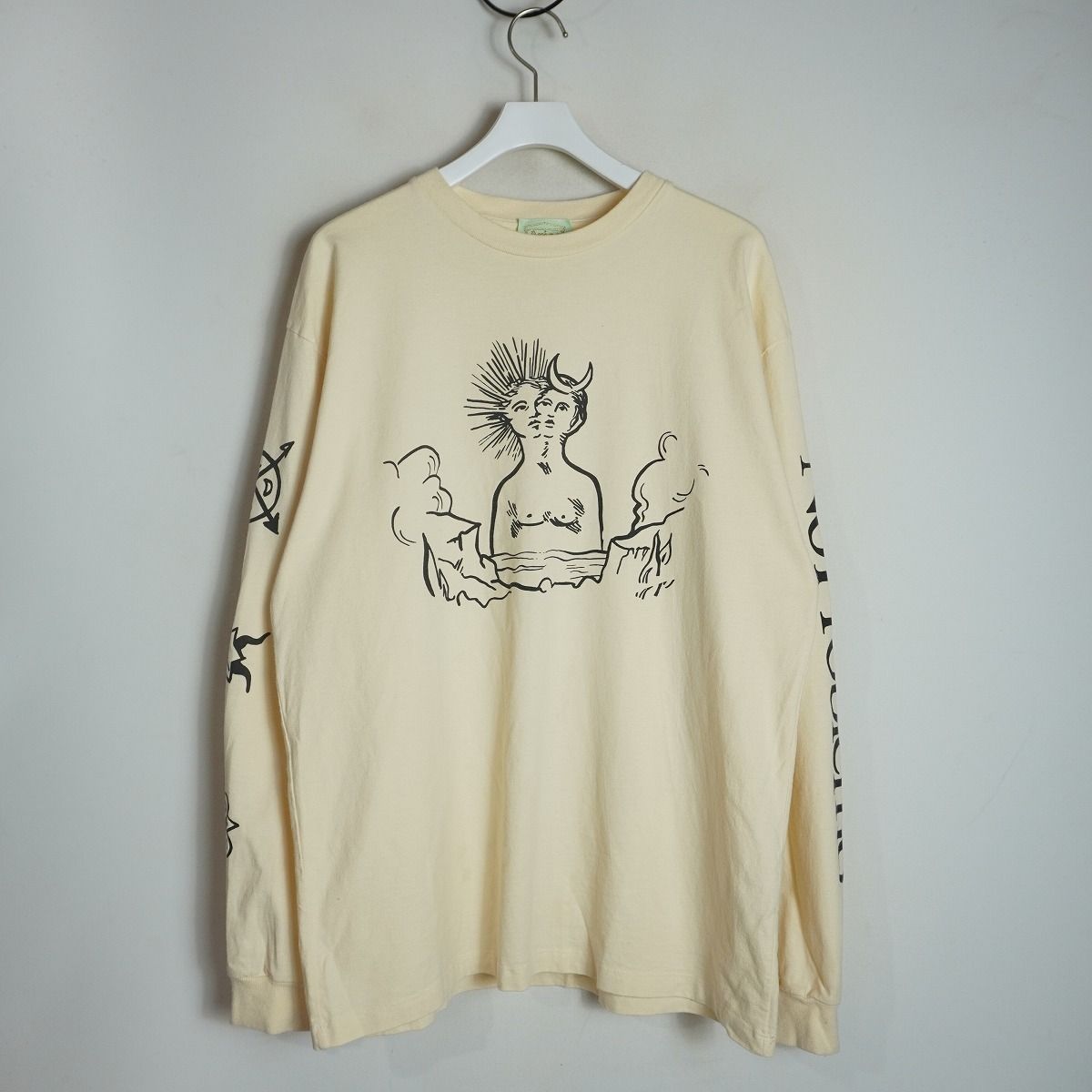 ARIES アリーズ アリエス Sun & Moon ロングスリーブ Tシャツ 長袖 