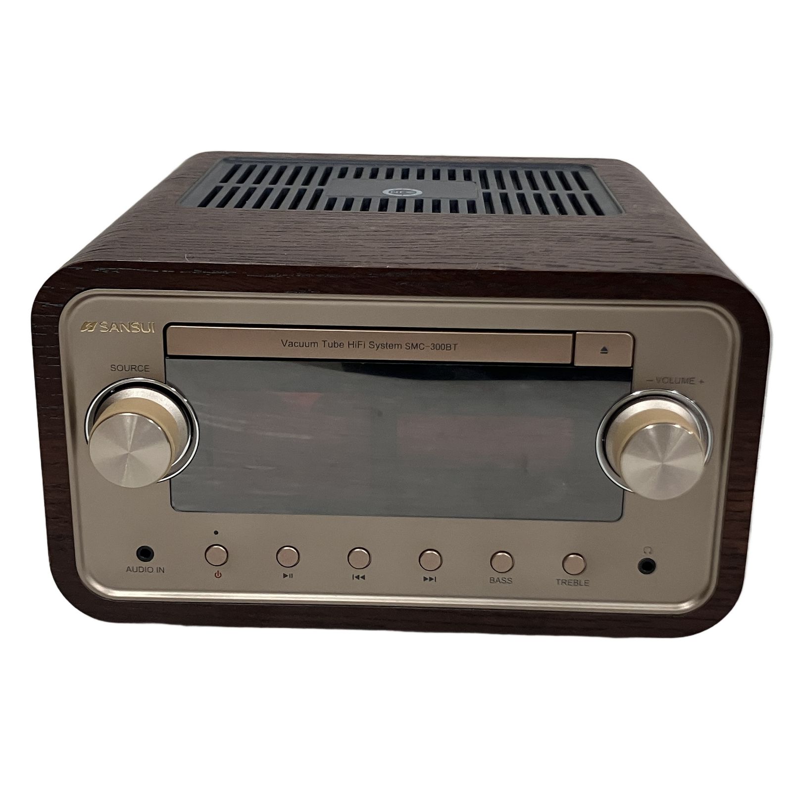 SANSUI SMC-300BT CD・MD・カセット 真空管コンポ Bluetooth CDコンポ