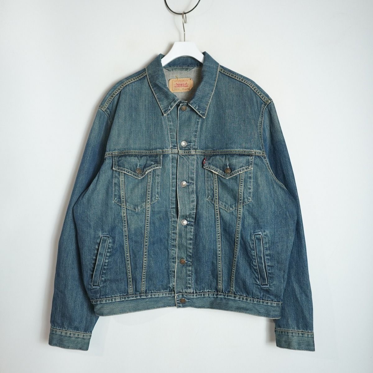 【XXL】ユーロ Levi's デニムジャケット 70505タイプ ジージャン 00S Levi's リーバイス ユーロ モデル 70505 デニム ジャケット G