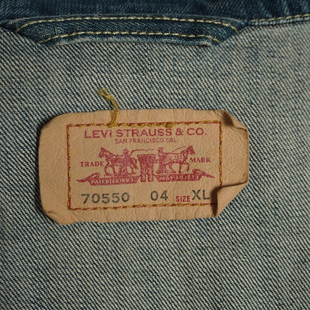 00S Levi's リーバイス ユーロ モデル 70505 デニム ジャケット G