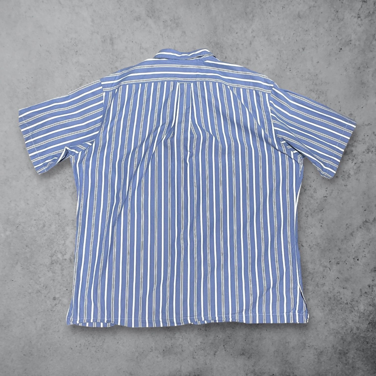 Polo by Ralph Lauren CALDWELL 開襟シャツ XL 半袖 ストライプ