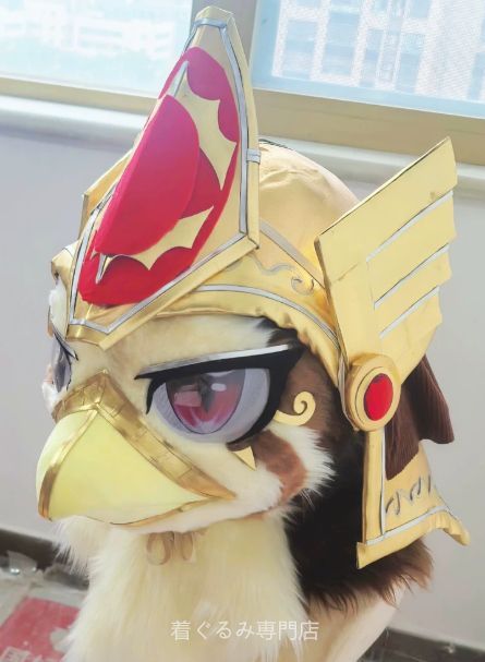 犬　猫　着ぐるみ ヘッド全頭　ヘッド ケモノ ファースーツ ぬいぐるみ コスプレ コスチューム Kurumi 一点物 C512