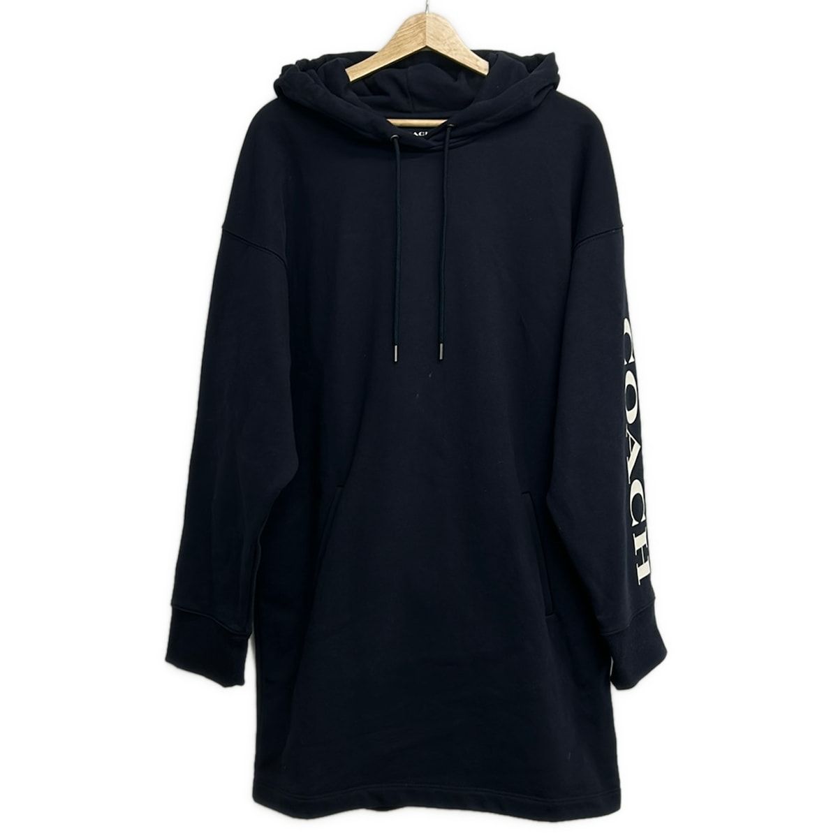 COACH(コーチ) パーカー サイズMEDIUM M メンズ美品 - ダークネイビー 長袖