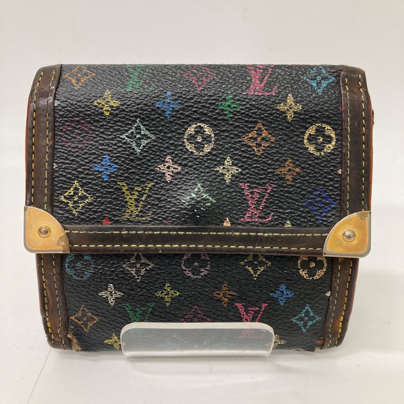 LOUIS VUITTON】モノグラム マルチカラー ポルトモネ・ビエ・カルト