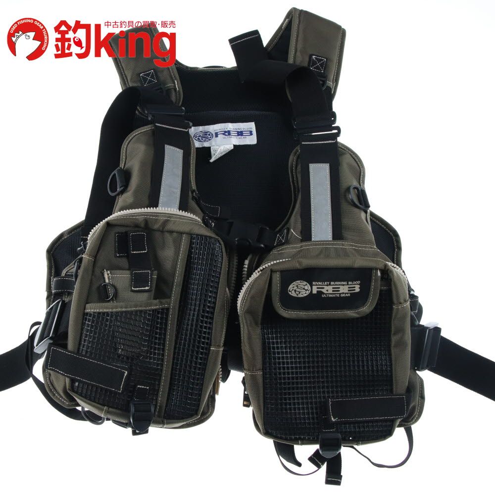 中古/未使用品】 リバレイ RBB ショートライフベスト BV-14 /G082M