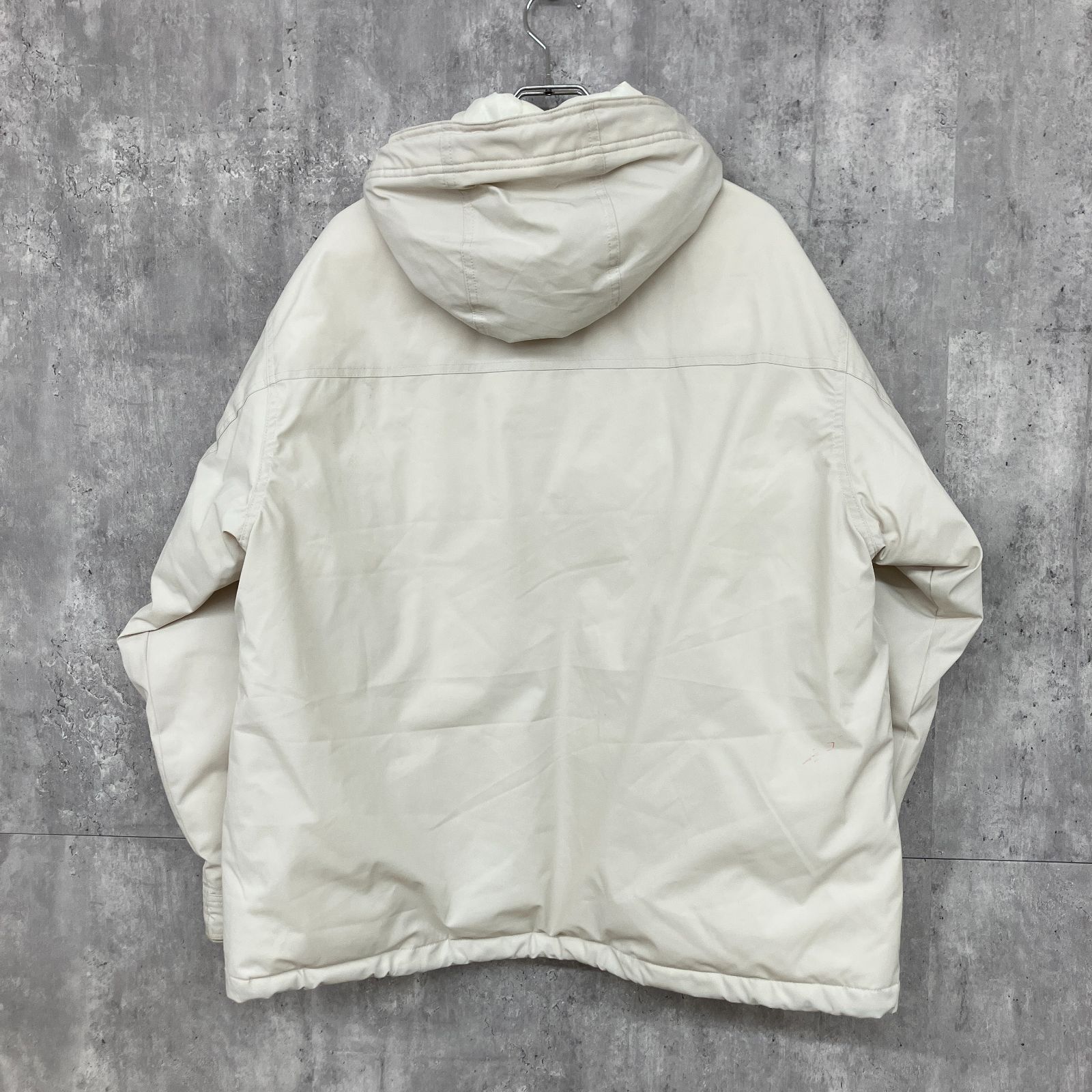 GERRY×BARK MANHATTAN フードパディングジャケット アイボリー Mサイズ 