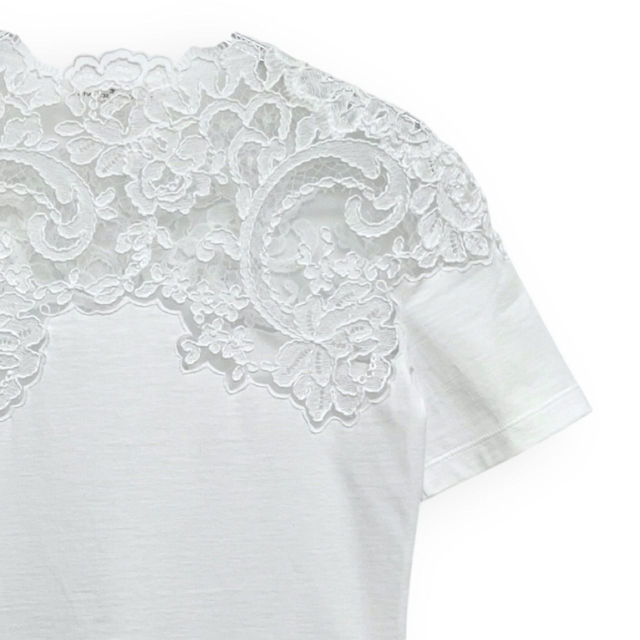 ERMANNO SCERVINO エルマンノ シェルヴィーノ レース 刺繍 半袖