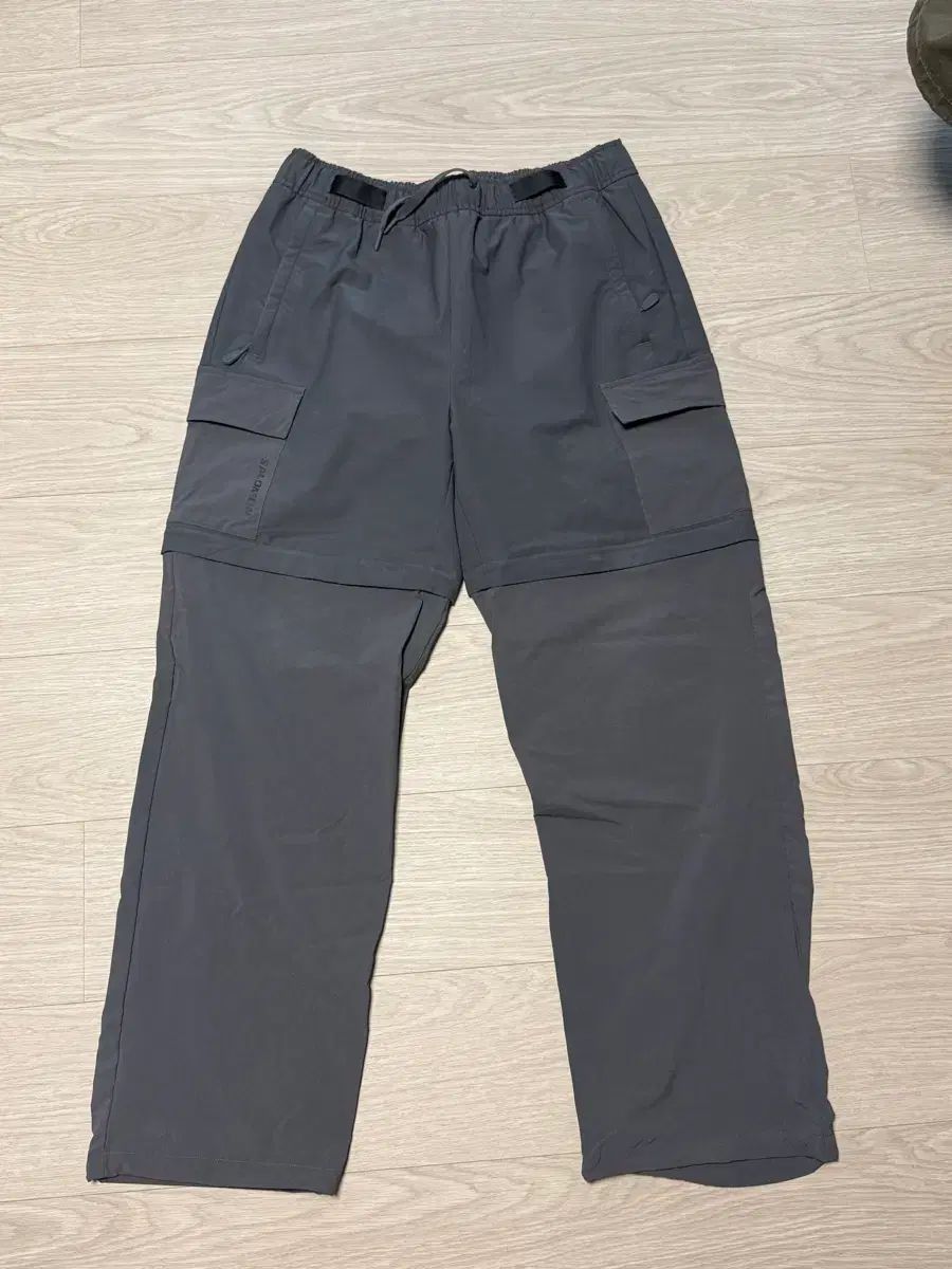 L SALOMON サロモン ピナクル デザインテープ パンツ チャコール