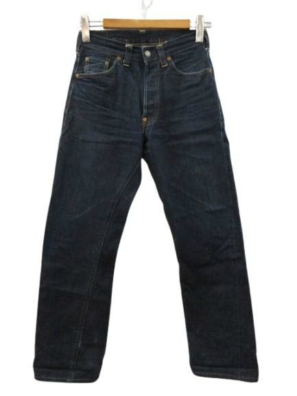 リーバイス Levi's 90s 201XX バレンシア工場製 デニムパンツ ジーンズ シンチバック ビッグE セルビッチ 濃紺 W30