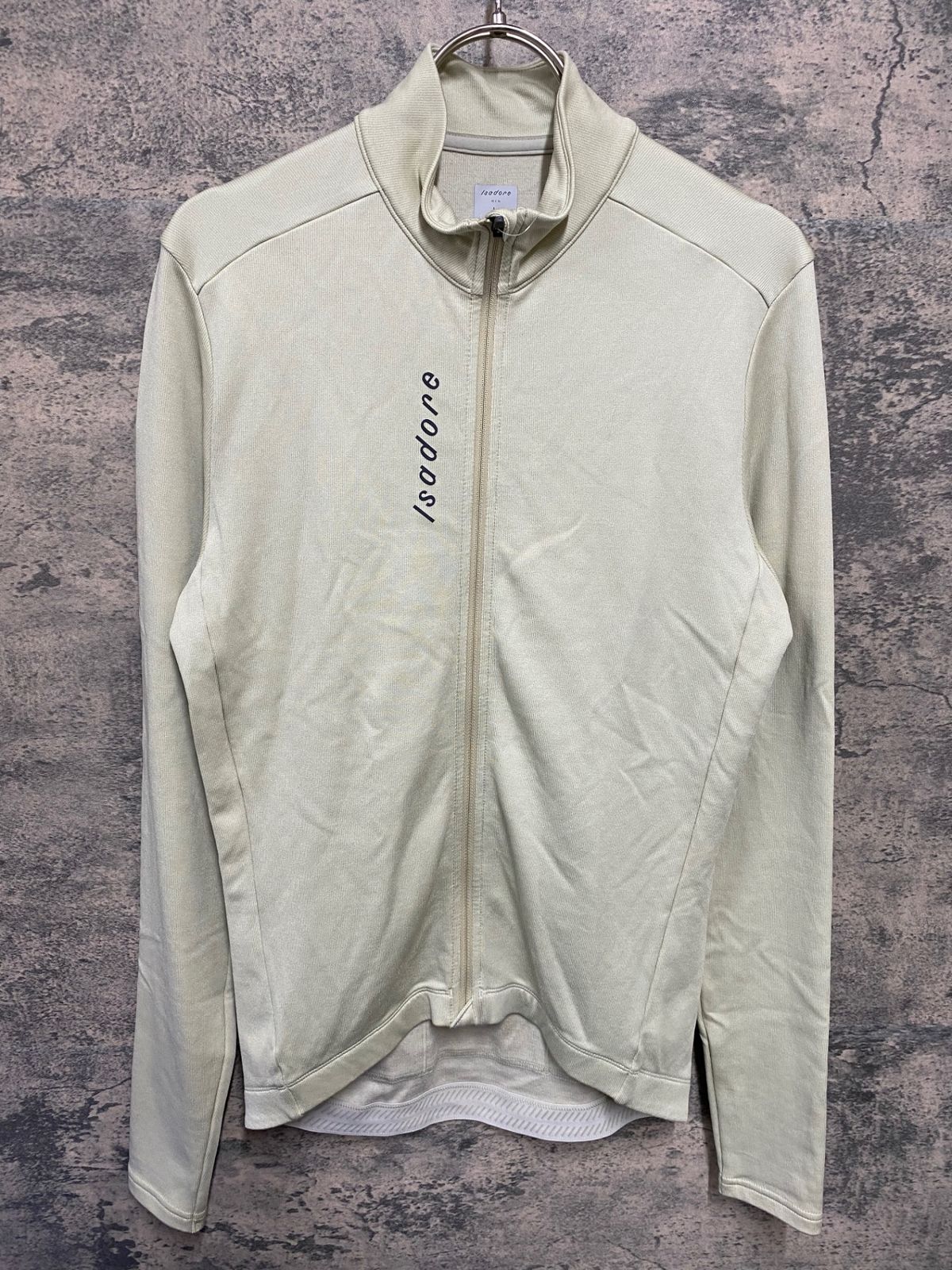 KD152 イザドア Isadore SIGNATURE THERMAL LONG SLEEVE JERSEY 長袖 サイクルジャージ 白 L