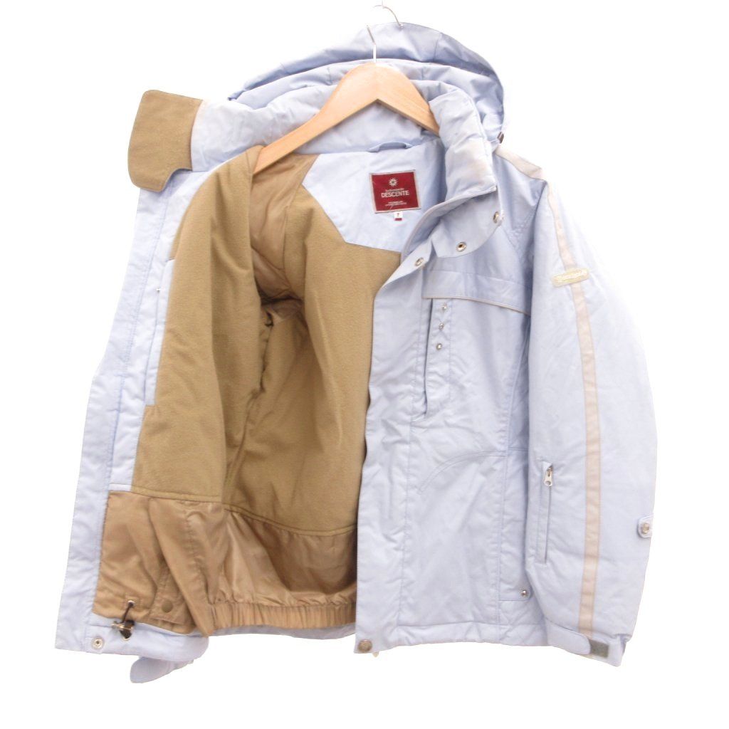 美品デサントスキーウェア　ジャケット・パンツセットアップＬ デサント DESCENTE スキーウェア セットアップ 上下セット ジャケット