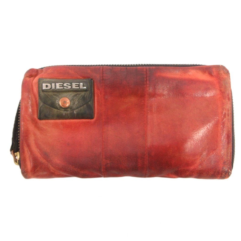 ディーゼル DIESEL ヴィンテージ 長財布 ウォレット ラウンド 