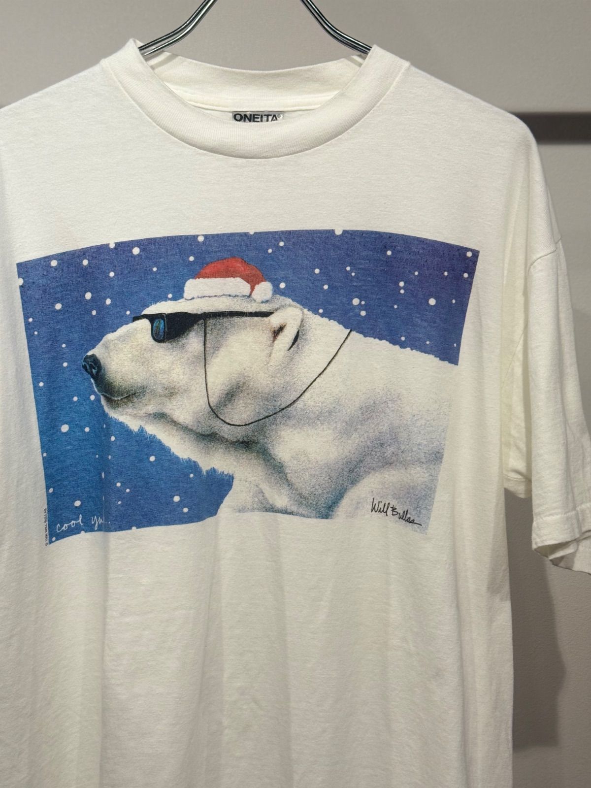 1990's Will Bullas　ART T-SHIRT　SIZE : L　アートTシャツ　1990年代