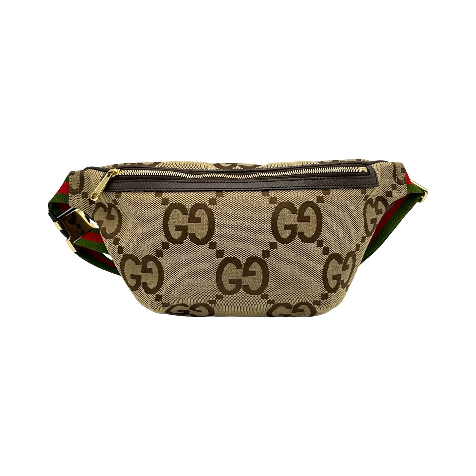 グッチ GUCCI ジャンボGGベルトバッグ 696031 ブラウン ジャンボGGキャンバス メンズ ウエストバッグ 83,050円