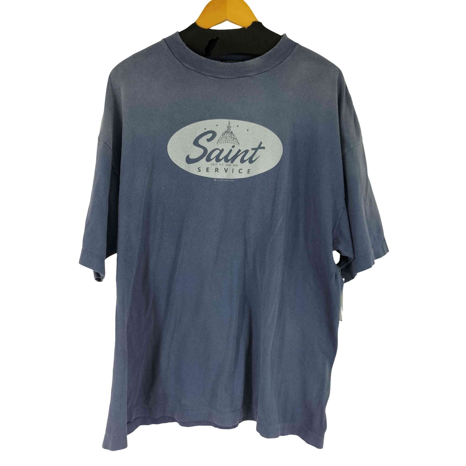 セントマイケル SAINT MICHAEL 26SS S/S T-SHIRT SAINT SERVICE メンズ JPN：XXL