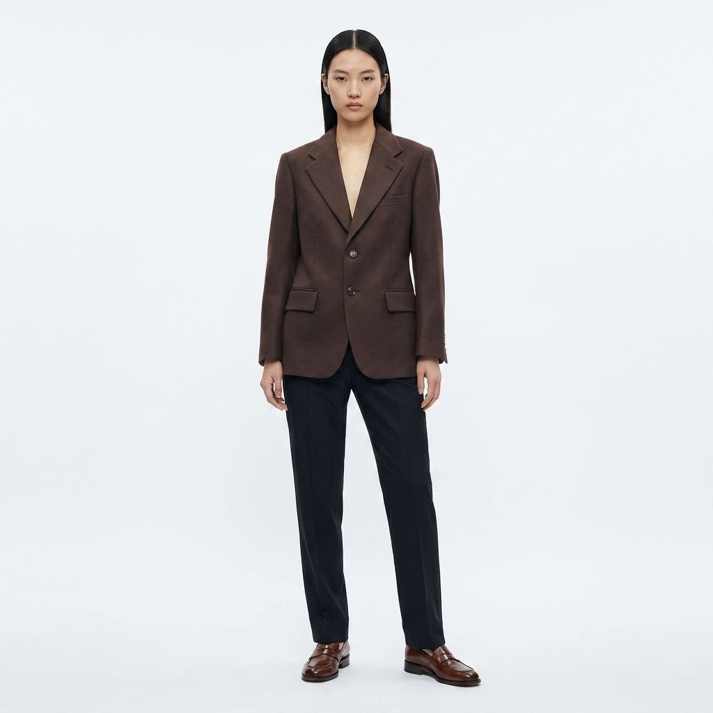 別注　RING JACKET 背抜き　テーラードジャケット　ブラウン　48 Okunuki オクヌキ テーラードジャケット ブラウン メンズ RING JACKET