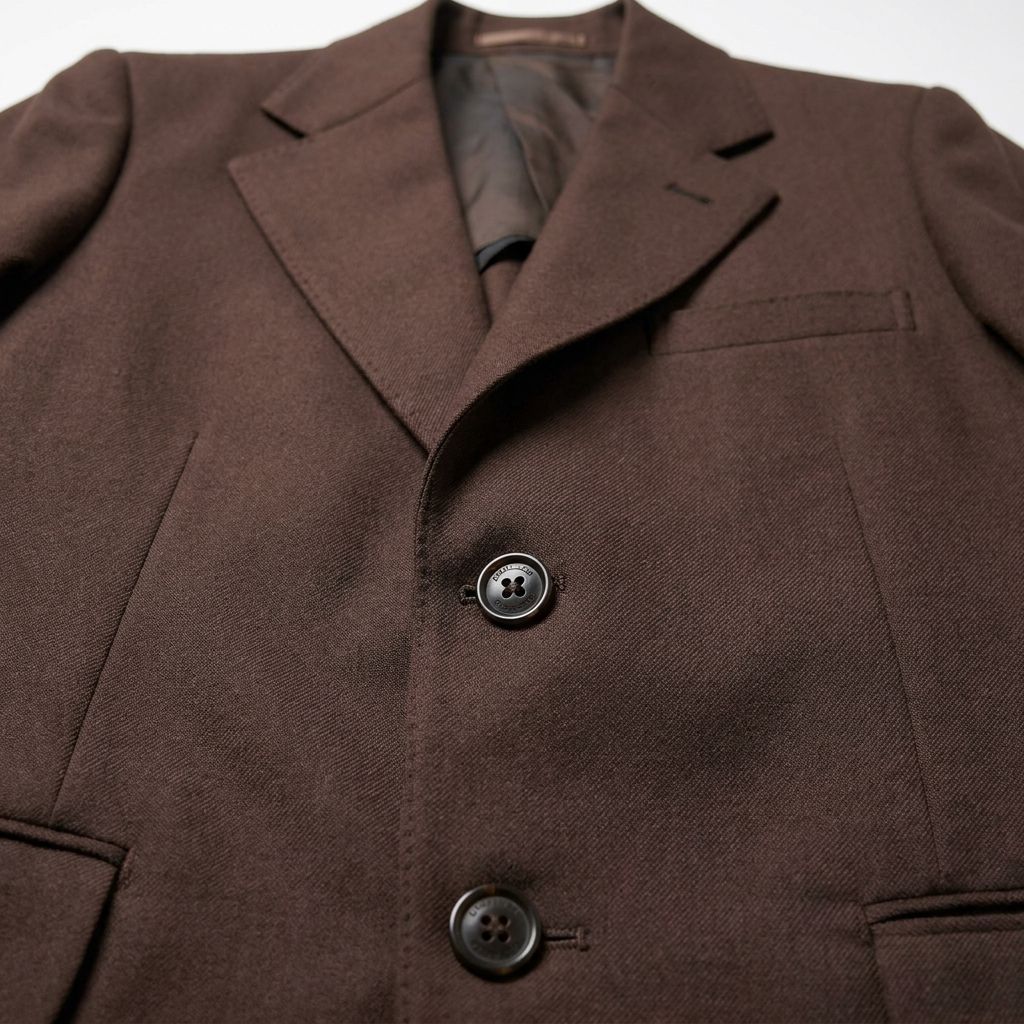 Okunuki オクヌキ テーラードジャケット ブラウン メンズ RING JACKET