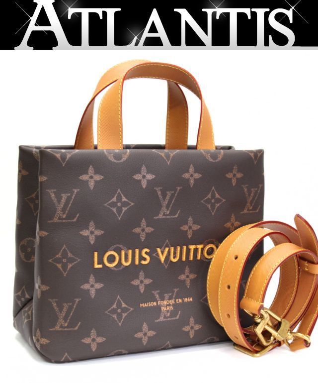 未使用 ルイヴィトン LOUIS VUITTON ショッパー・トート MINI 2WAYバッグ モノグラム M27019 【74917】