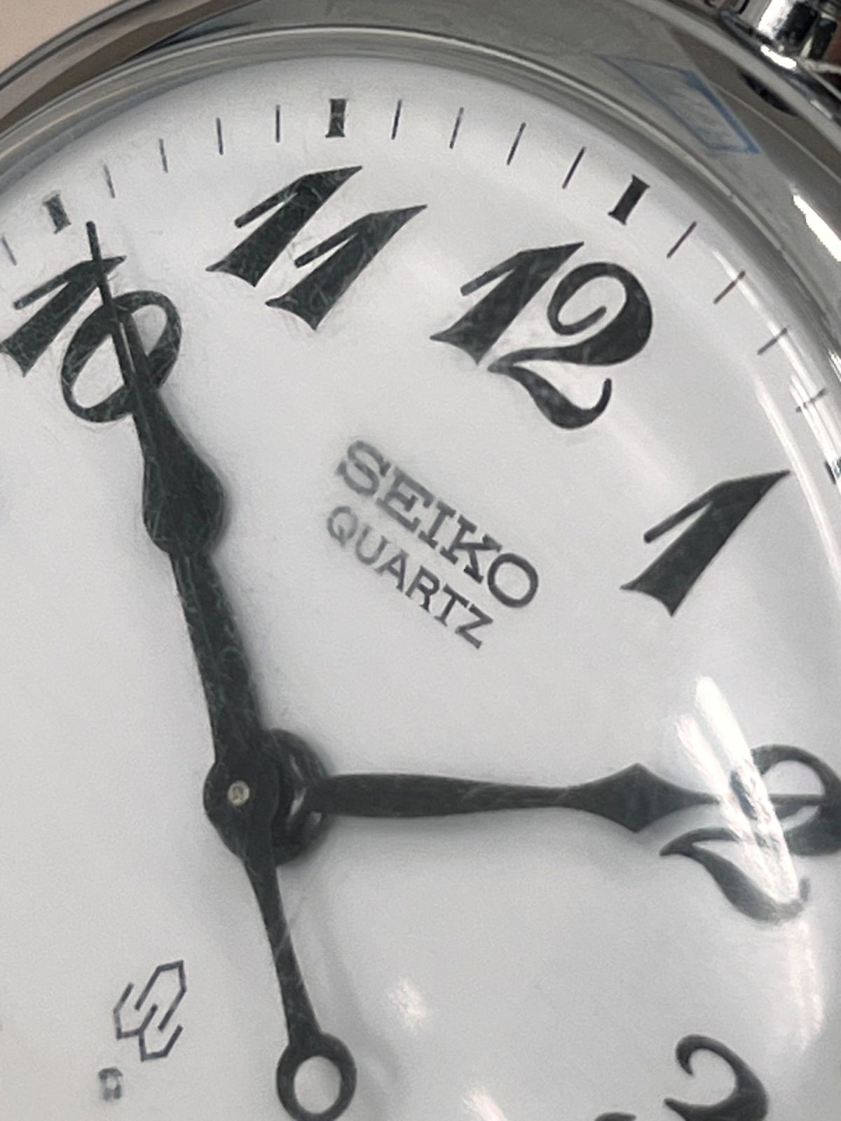 S【中古・不動・動作未確認】クオーツ式 懐中時計 鉄道時計 不動品