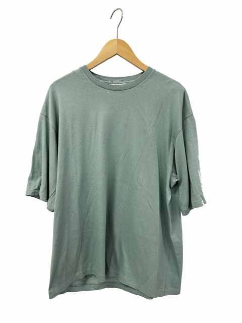 オーラリー AURALEE 21SS SEAMLESS CREW NECK HALF SLEEVE TEE シームレス クルーネック ハーフ スリーブ Tシャツ A21ST02ST 5 グリーン ブランド古着ベクトル 中古260607