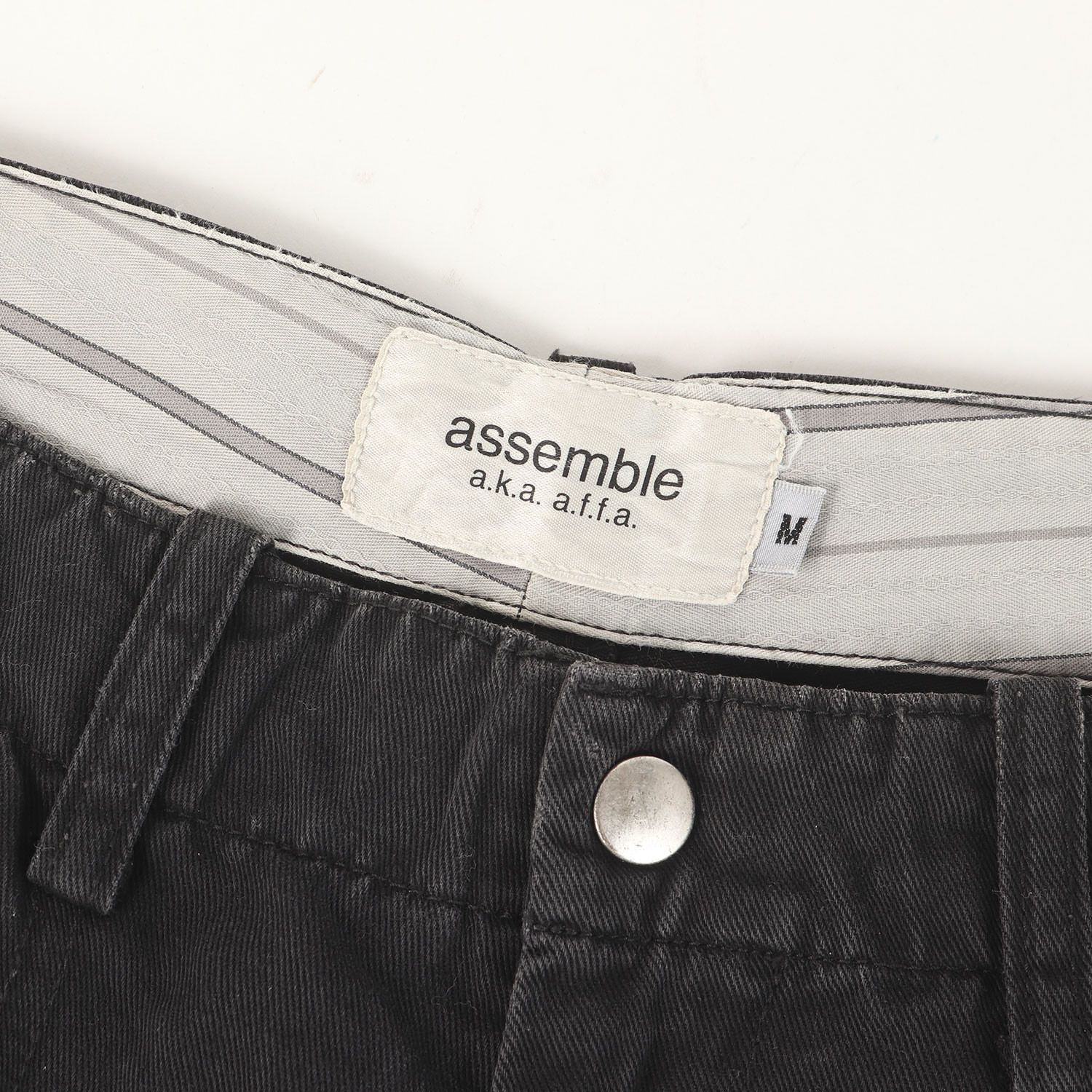 AFFA ボンテージパンツ M AFFA エーエフエフエー パンツ ブラック 黒 サイズ:M | assemble