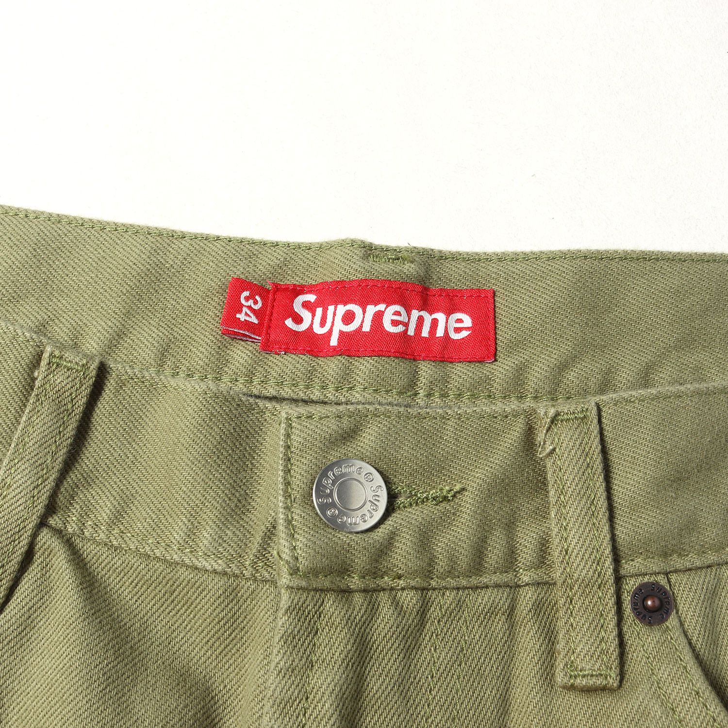 美品】Supreme シュプリーム パンツ ライトオリーブ サイズ:34 | 24SS 