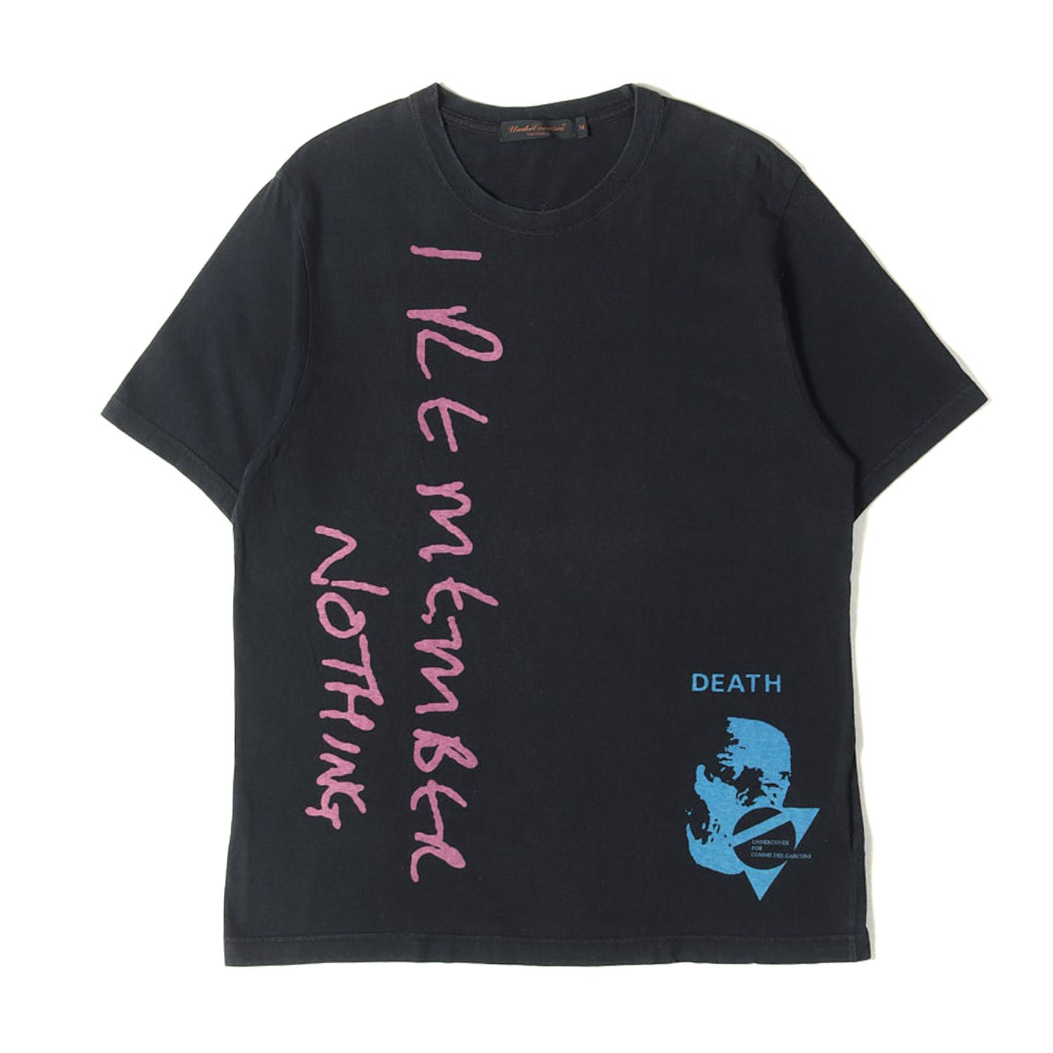 UNDERCOVER アンダーカバー Tシャツ ブラック 黒 サイズ:M | COMME des GARCONS Joy Division グラフィック Tシャツ | トップス カットソー 半袖【メンズ】【中古】