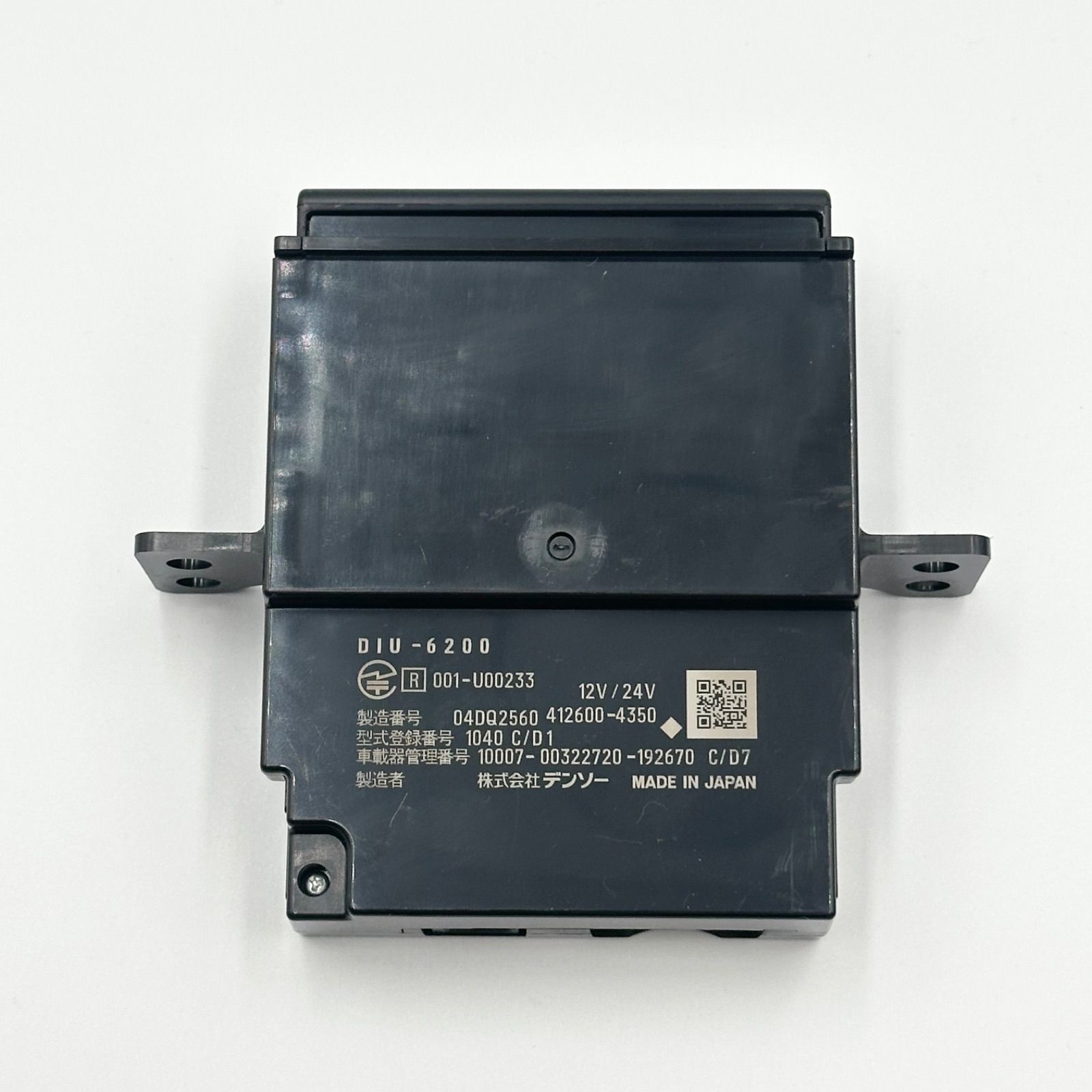 DENSO ETC車載器 DIU-6200 ビルトインタイプ 本体　スズキ純正品 DENSO ETC車載器 DIU-6200 ビルトインタイプ 本体 スズキ 純正品 【24