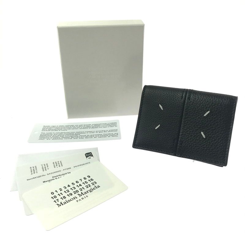 【中古美品】 MAISON MARGIELA メゾン マルジェラ CARD HOLDER SA2UI0020P7268 カードホルダー 財布 【201-260607-na-05-tagh】