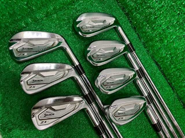激安[290] アイアンセット ダンロップ スリクソンZX5 Mk II/MODUS3TOUR105 7本セット/R/24■和歌山