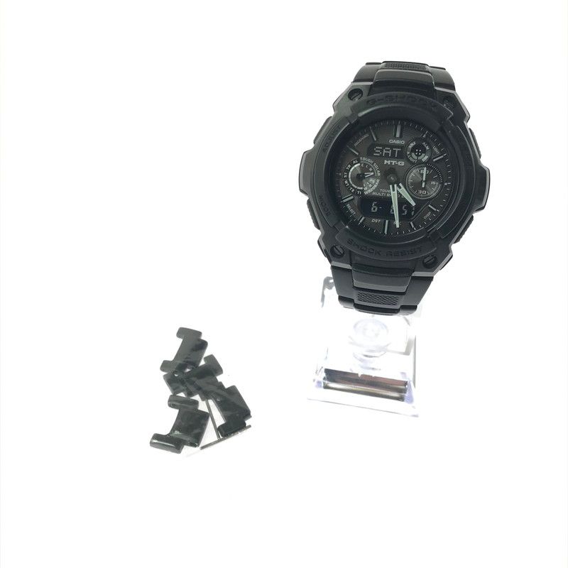 【中古品】 G-SHOCK ジーショック MTG-1500B-1A1JF タフソーラー 腕時計 余りコマ4個 【196-260607-na-19-tagh】