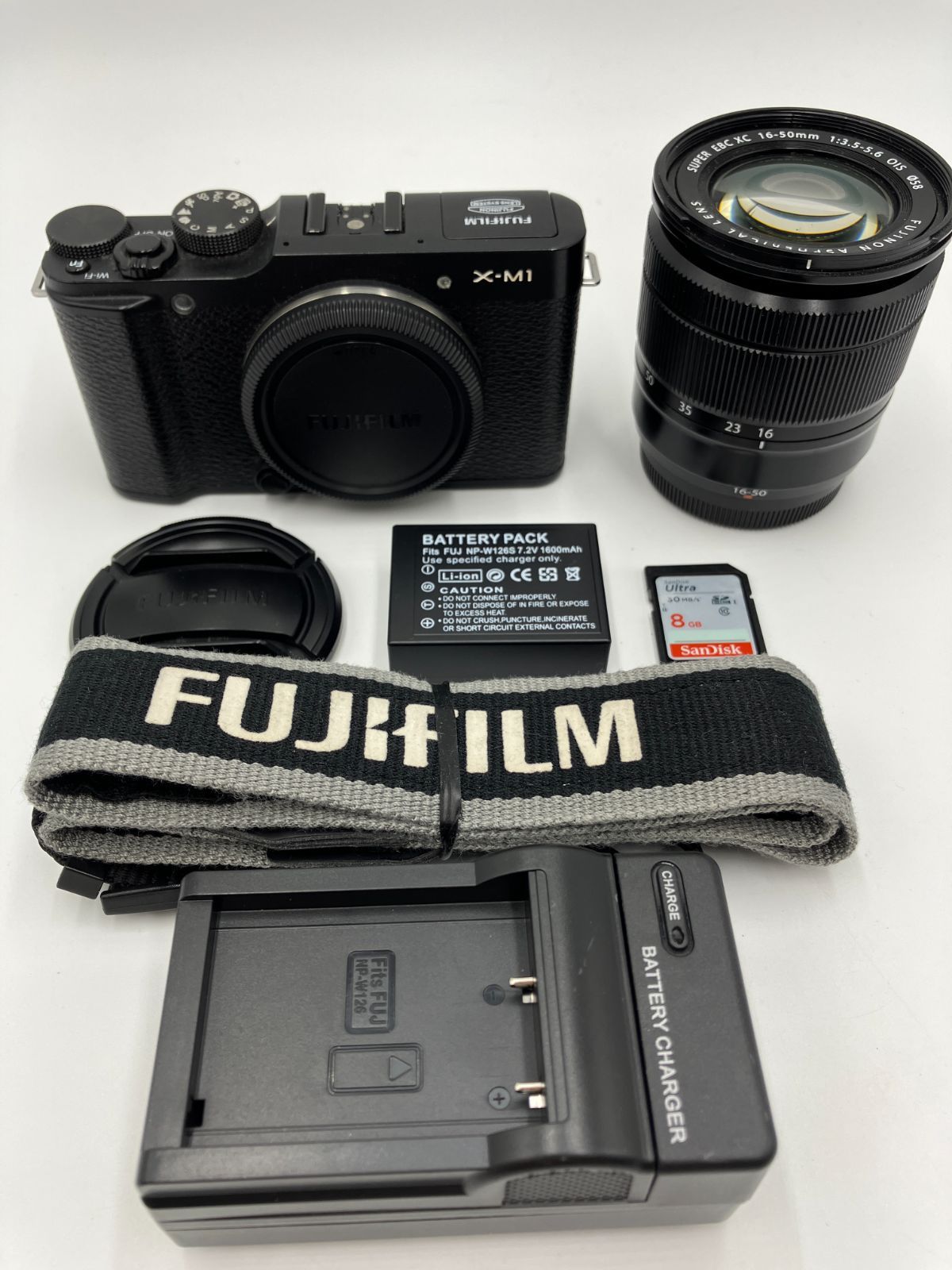 【動作確認済】FUJIFILM X-M1 XC16-50mm F3.5-5.6 OIS レンズキット